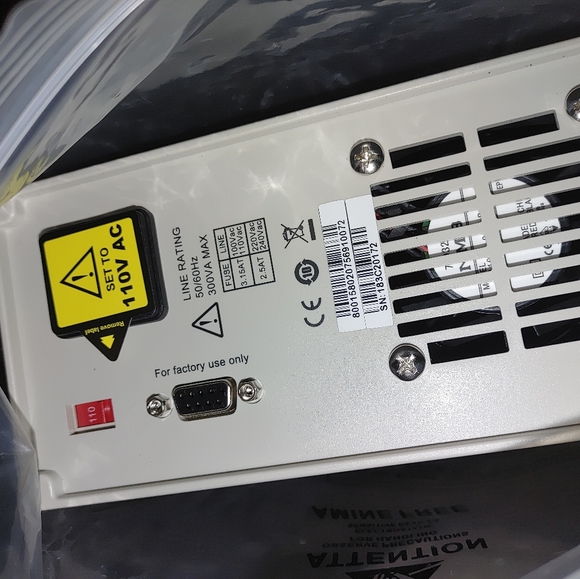 9110 BK Precision DC Power Supply - Picture 3 of 3